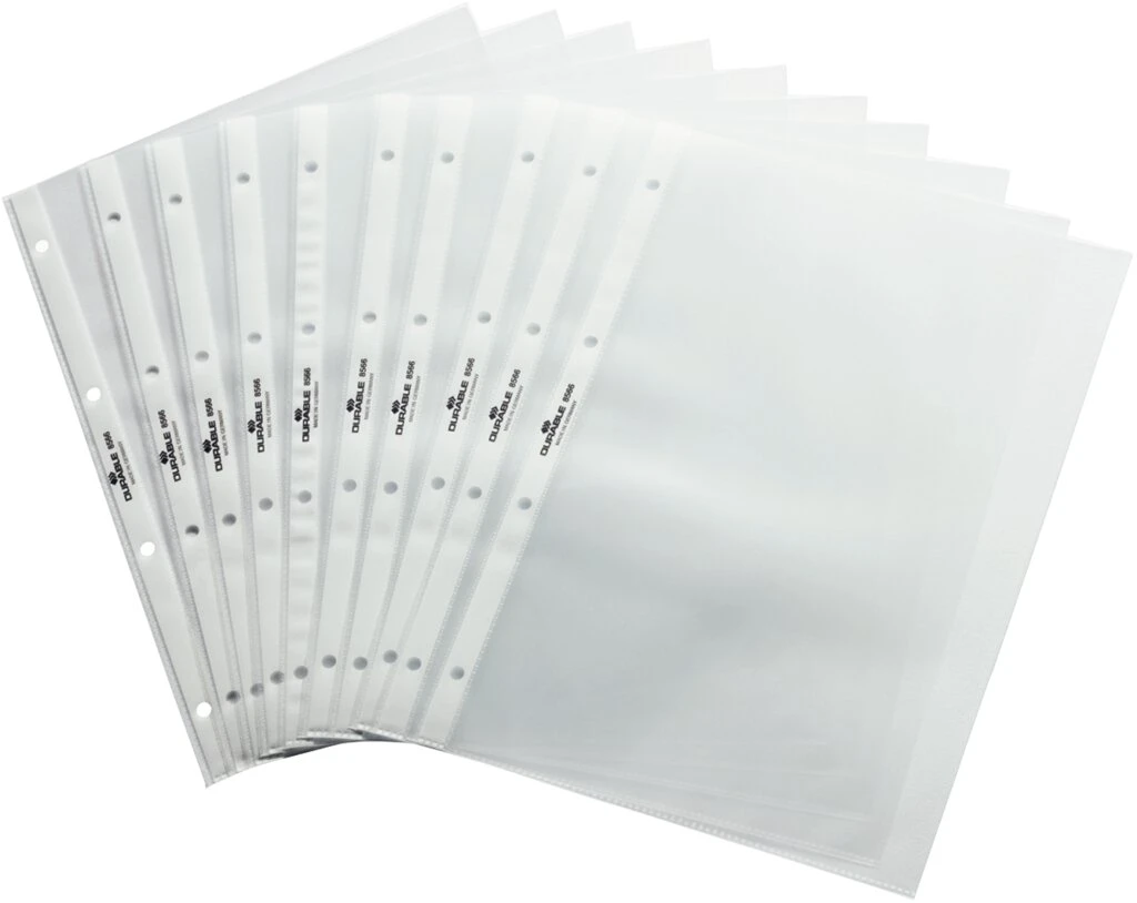 DURABLE Klarsichthüllen für Tisch-Flipchart, A4 quer (EAN: 4005546882048)
