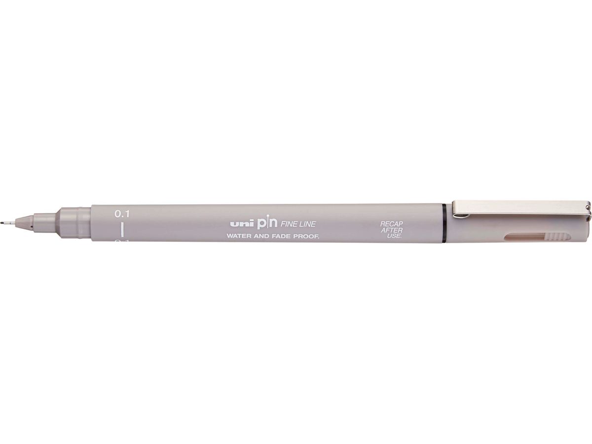 uni-ball Fineliner PIN 01200 GC, light grey (EAN: 4902778230763)