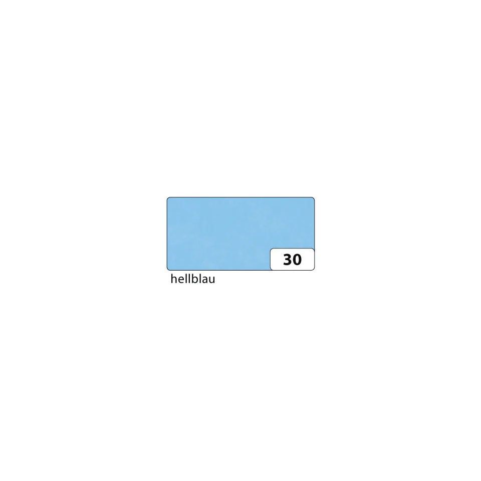 folia Transparentpapier, (B)700mm x (L)1 m, 42g/qm, hellblau (EAN: 4001868882308)
