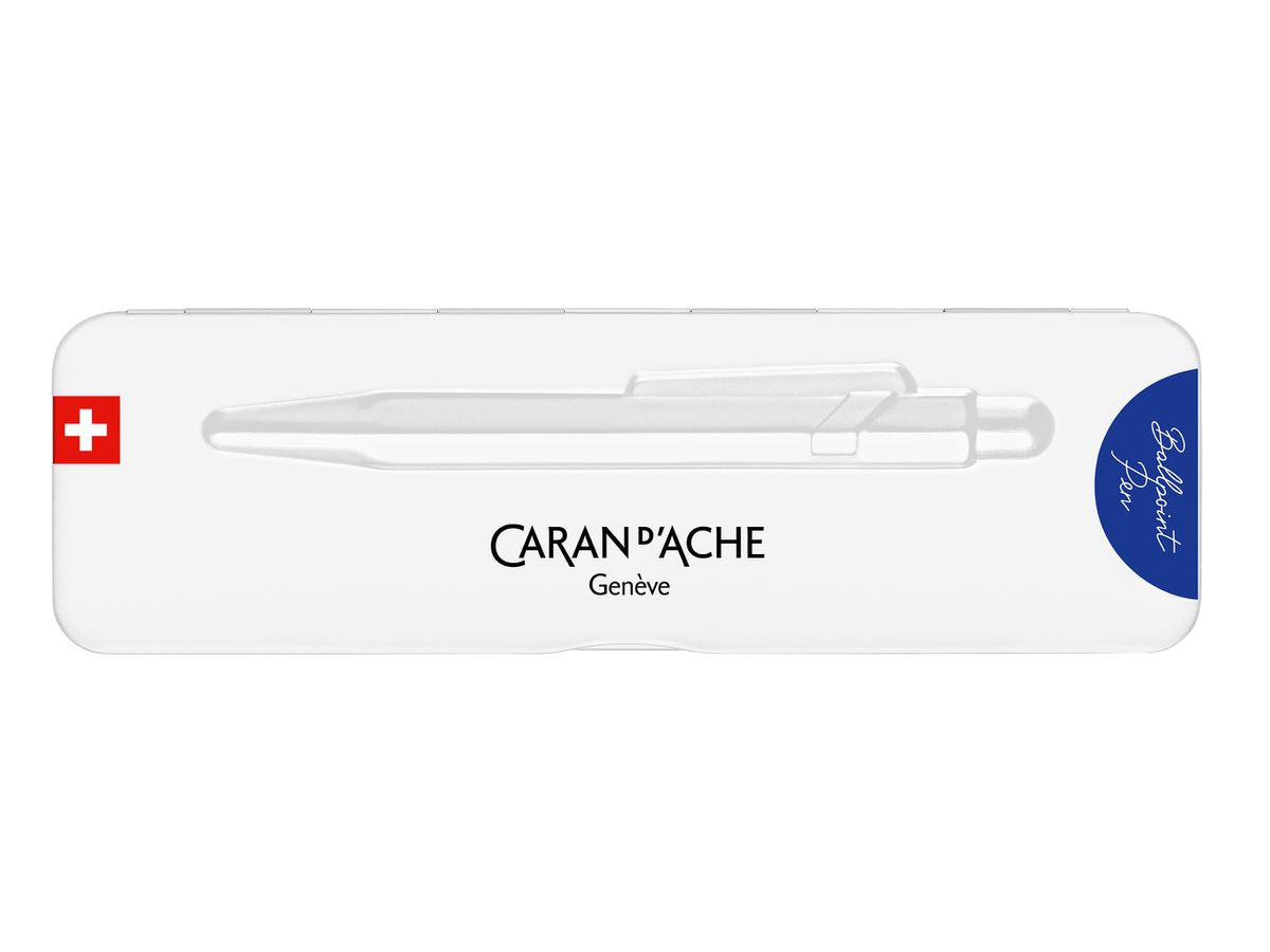 CARAN D'ACHE Druckkugelschreiber 849 Colormat-X, blau (EAN: 7630002351829)