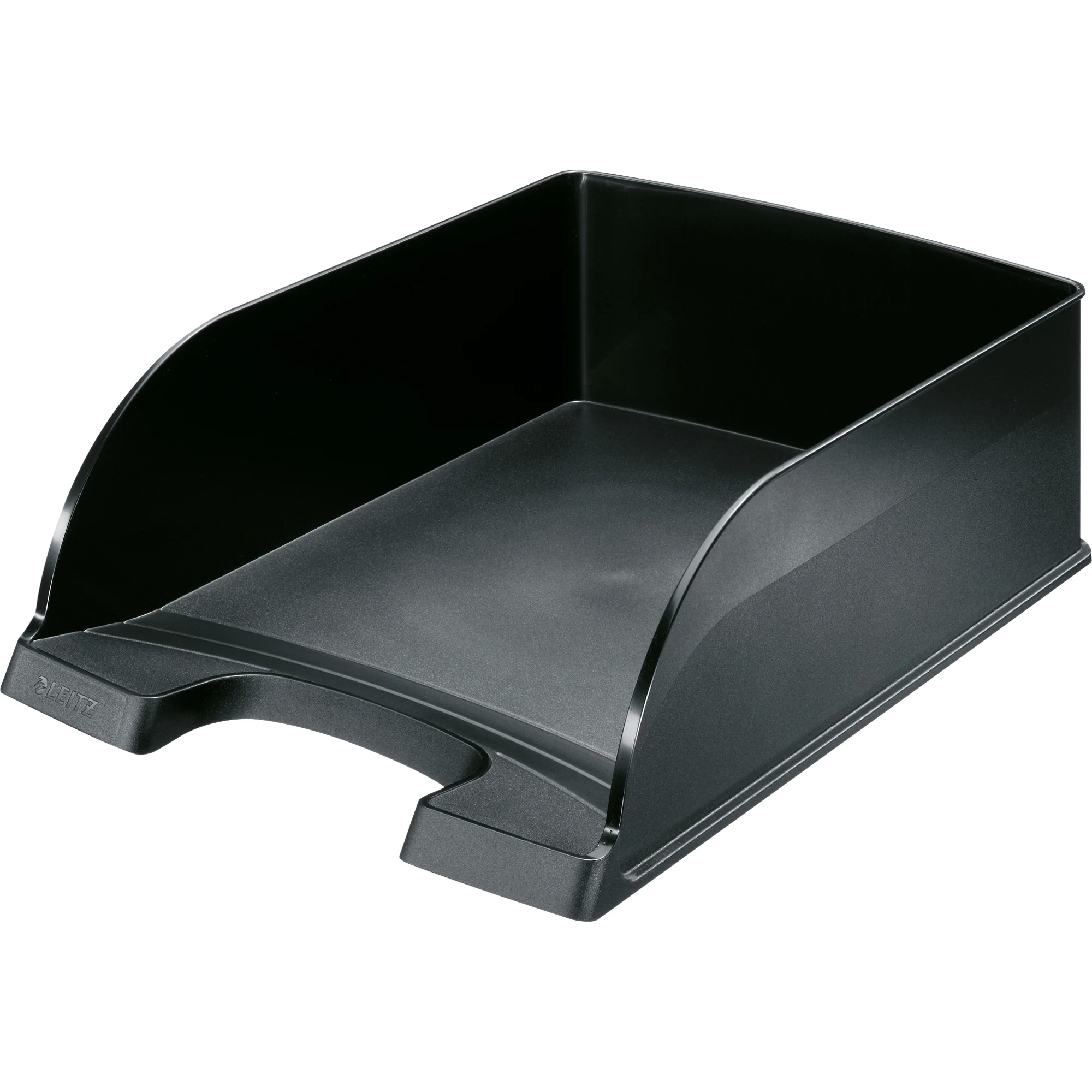 LEITZ Briefablage Plus Jumbo, DIN A4, Polystyrol, schwarz (EAN: 4002432370917)