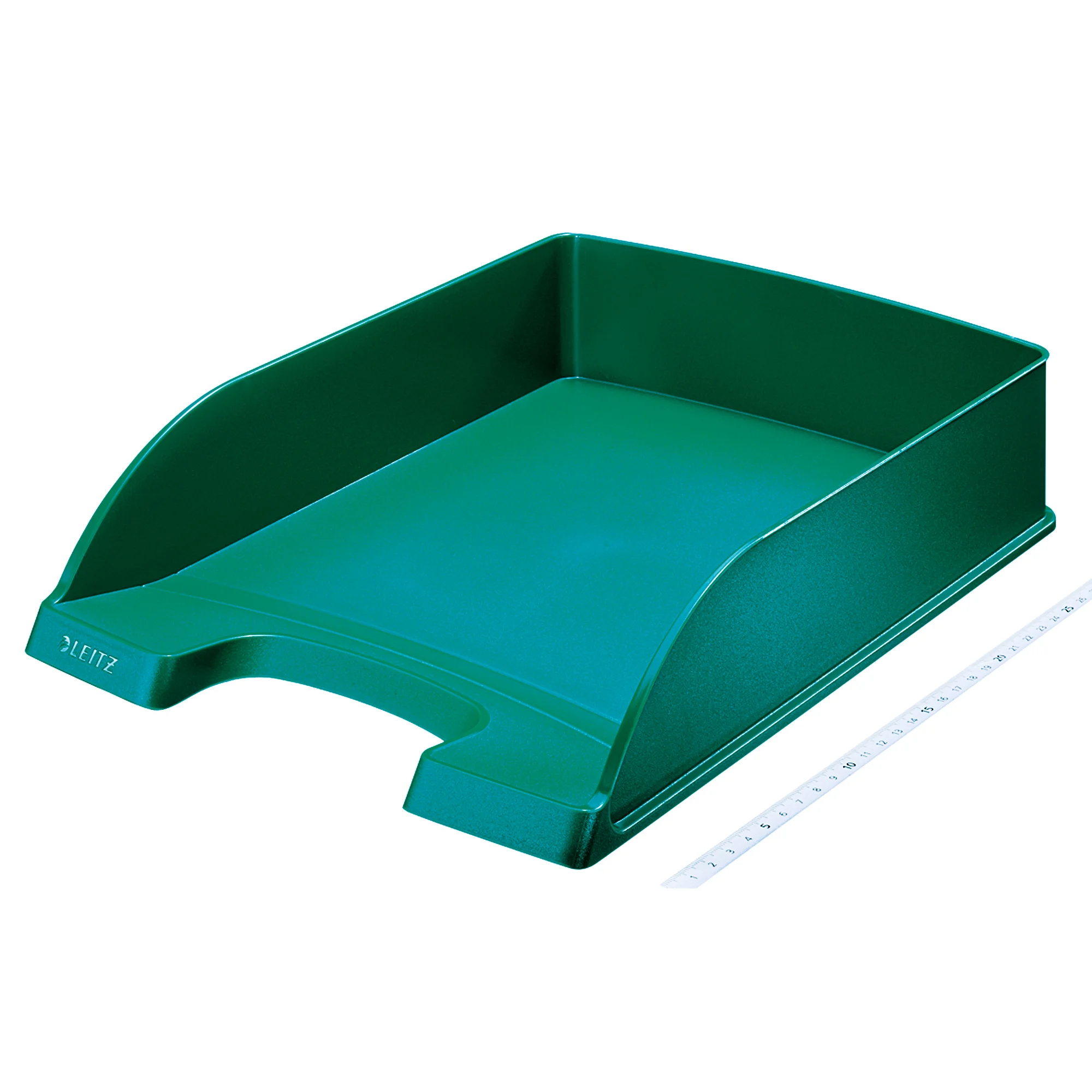LEITZ Briefablage Plus Standard, A4, Polystyrol, grün (EAN: 4002432311064)