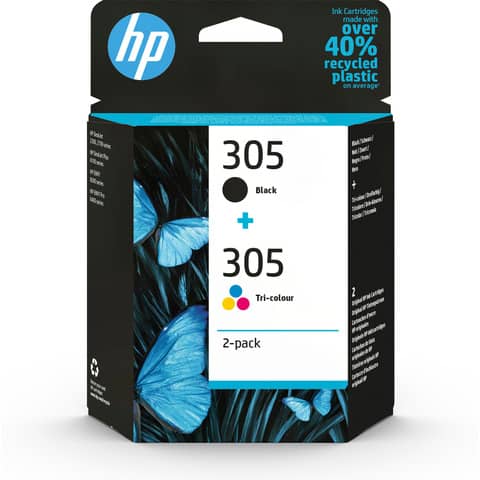 hp Tinte hp 305 für hp DeskJet 2720, Multipack (EAN: 0195161166969)