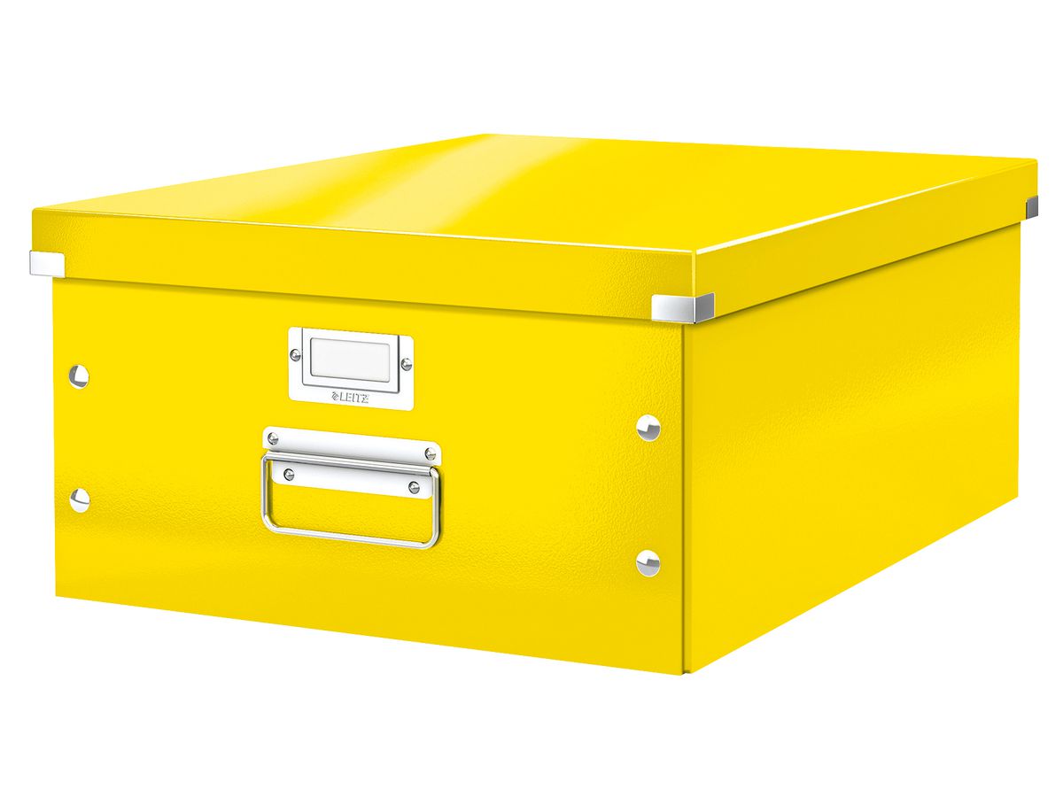 LEITZ Ablagebox Click & Store WOW, DIN A3, gelb (EAN: 4002432122394)