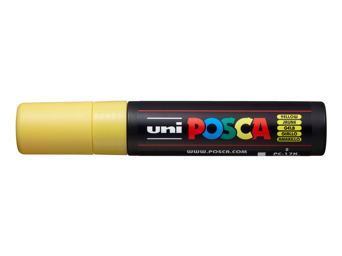 POSCA Pigmentmarker PC-17K, gelb (EAN: 4902778364178)