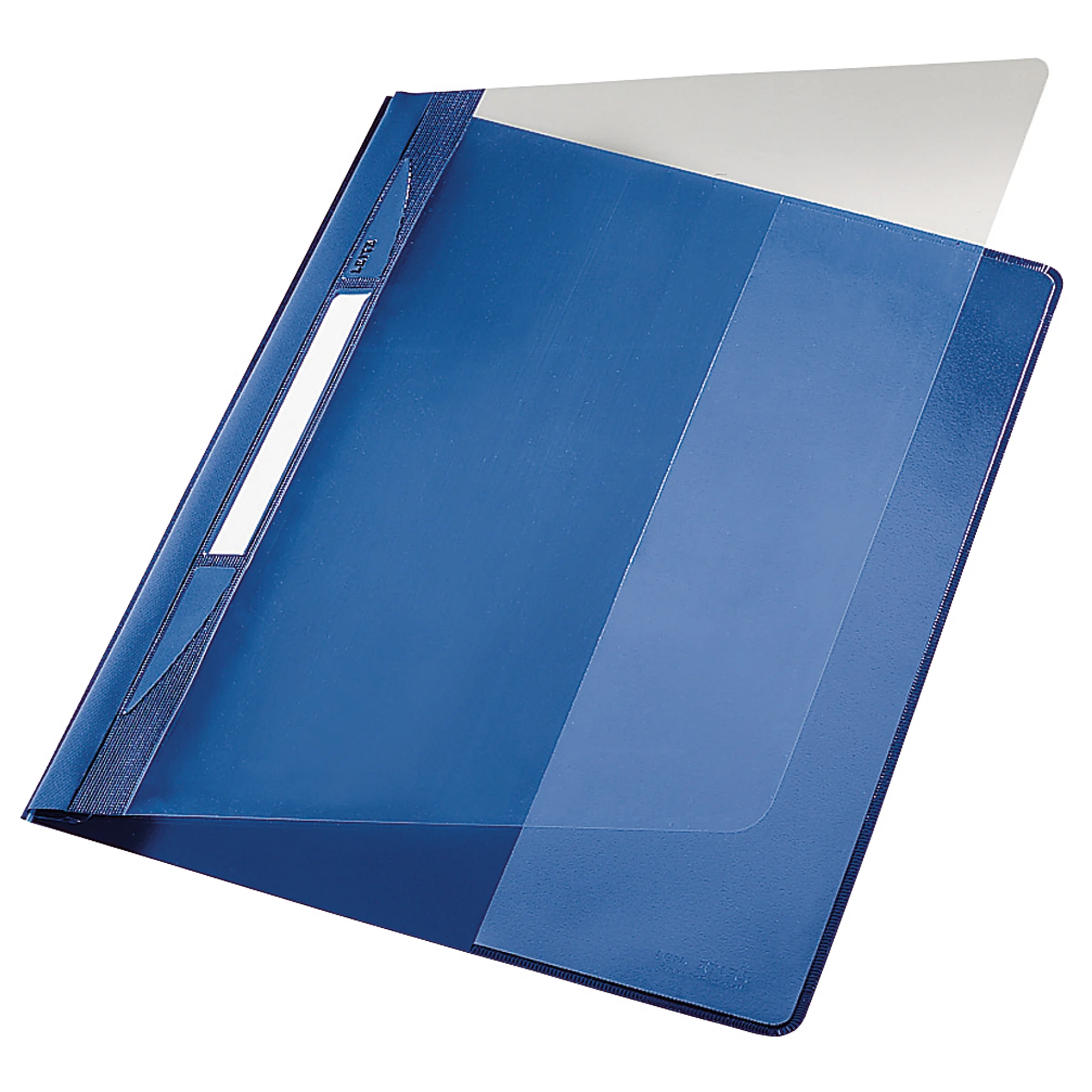 LEITZ Schnellhefter Exquisit, DIN A4 Überbreite, PVC, blau (EAN: 4002432308644)