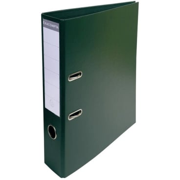 EXACOMPTA PVC-Ordner Premium, DIN A4, 70 mm, dunkelgrün (EAN: 3130630537533)