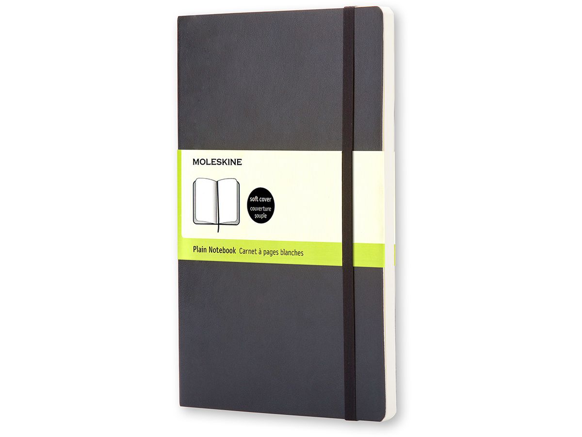 MOLESKINE Notizbuch, P/A6, blanko, Softcover, schwarz (EAN: 9788883707148)