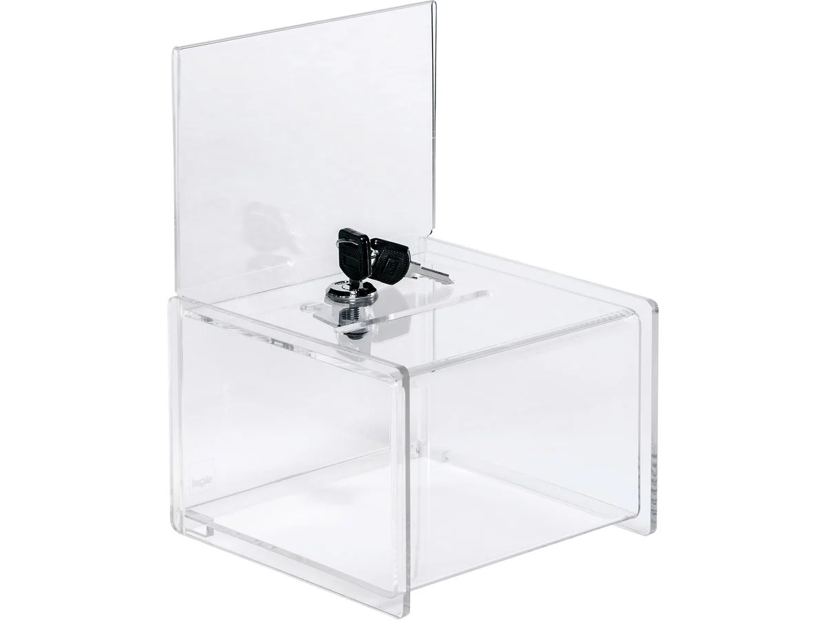 sigel Aktionsbox, Acryl, (B)150 x (T)150 x (H)220 mm, glasklar (EAN: 4004360832529)