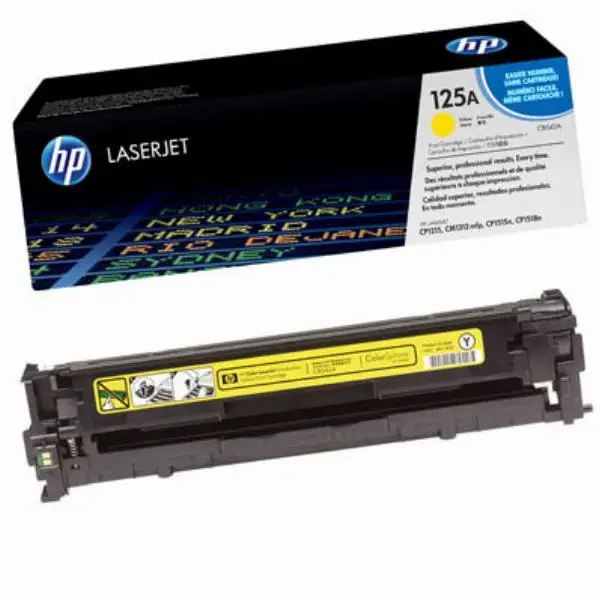 hp Toner hp 125A für hp Color LaserJet CP1215, gelb (EAN: 0808736839198)
