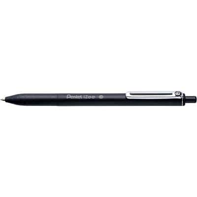 Pentel Druck-Kugelschreiber iZee, schwarz (EAN: 0884851041173)