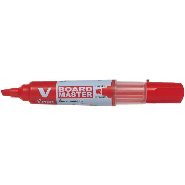 PILOT Whiteboard-Marker V BOARD MASTER, Keilspitze, rot (EAN: 4902505355875)