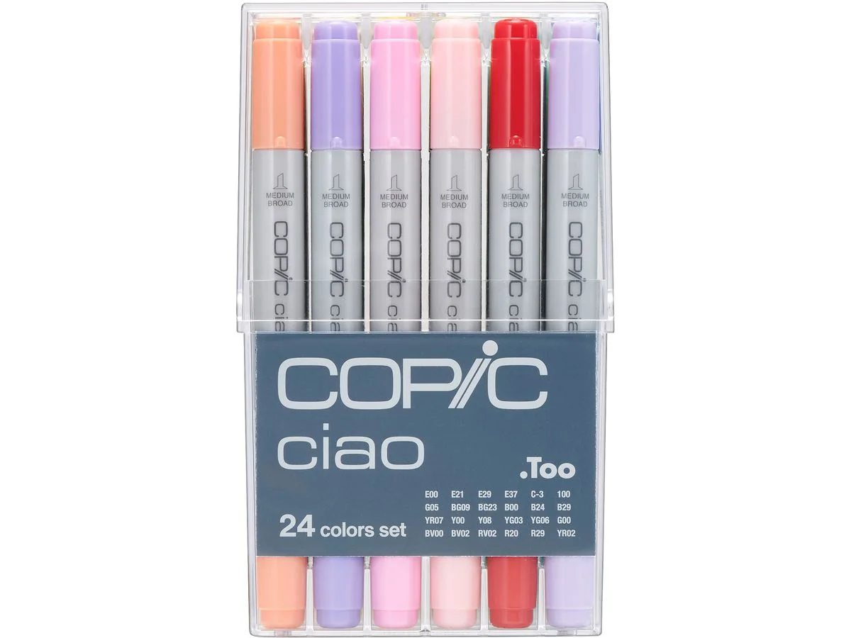 COPIC Marker ciao, 24er Set (EAN: 4511338063231)