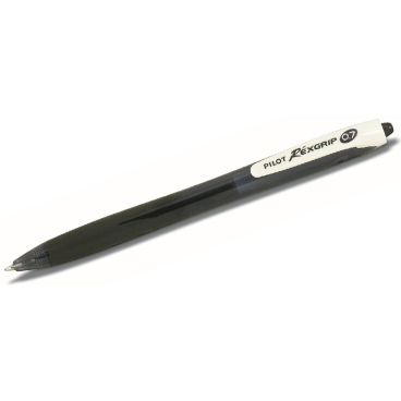 PILOT Druckkugelschreiber REXGRIP Begreen, F, schwarz (EAN: 4902505326325)