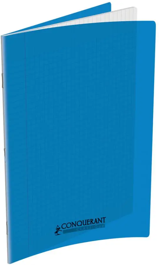 CONQUERANT CLASSIQUE Notizbuch 240 x 320 mm, Seyès, blau (EAN: 3020120216911)