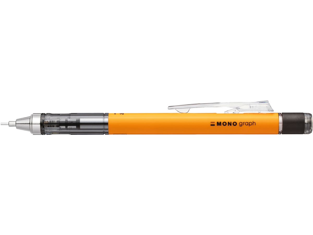 Tombow Druckbleistift "MONO graph", 0,7 mm, neonorange (EAN: 4901991545937)