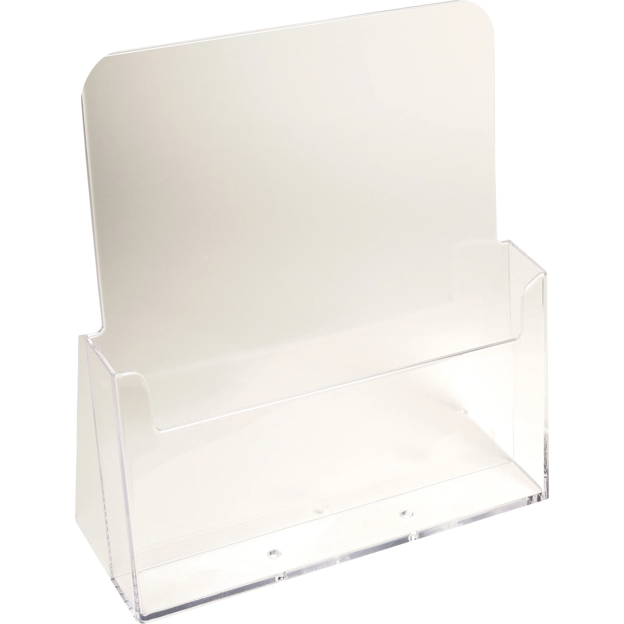 EXACOMPTA Tisch-Prospekthalter, A4 hoch, 1 Fach, glasklar (EAN: 9002493108905)