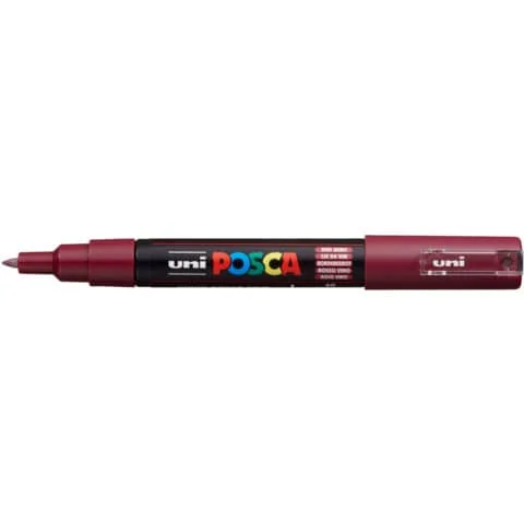 POSCA Pigmentmarker PC-1MC, weinrot (EAN: 4902778167823)