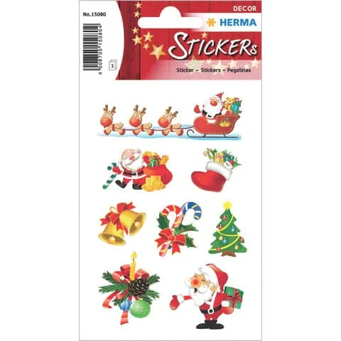 HERMA Weihnachts-Sticker DECOR "Santa Claus" (EAN: 4008705150804)