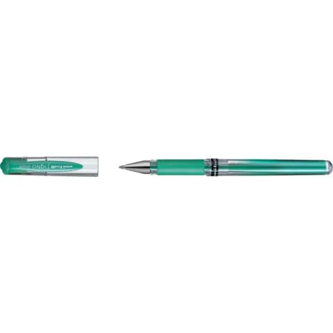 uni-ball Gel-Tintenroller SIGNO broad UM153, metallic-grün (EAN: 4902778677605)