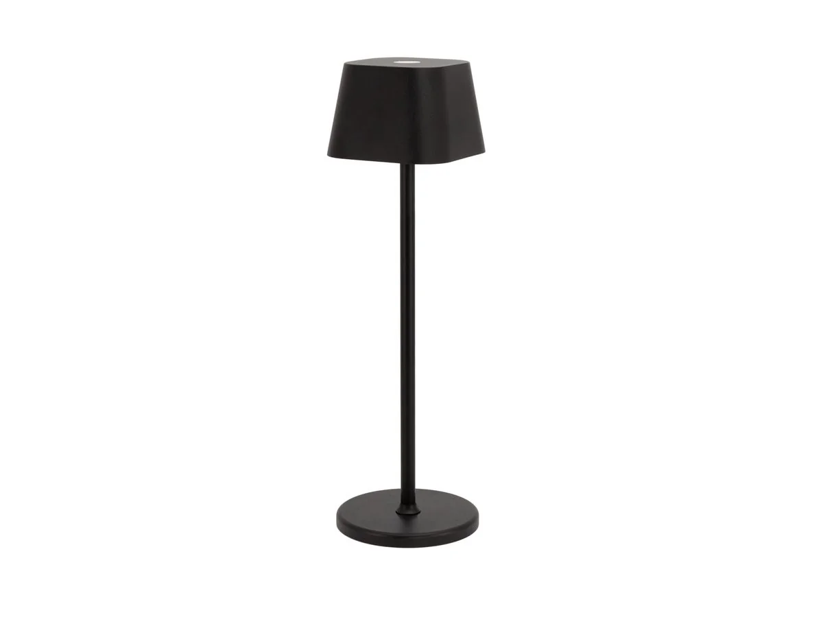 Securit Akku LED-Tischleuchte GEORGINA, schwarz (EAN: 8720663160553)