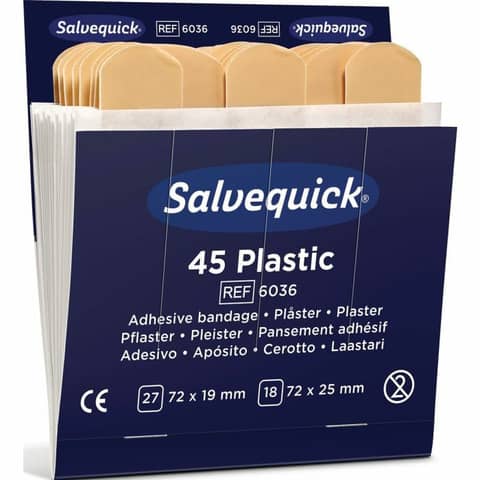 CEDERROTH Salvequick Pflaster-Nachfüllung, wasserabweisend (EAN: 7310610060367)