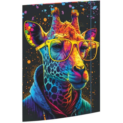 RNK Verlag Zeichnungsmappe "Neon", Karton, DIN A3 (EAN: 4002871453790)