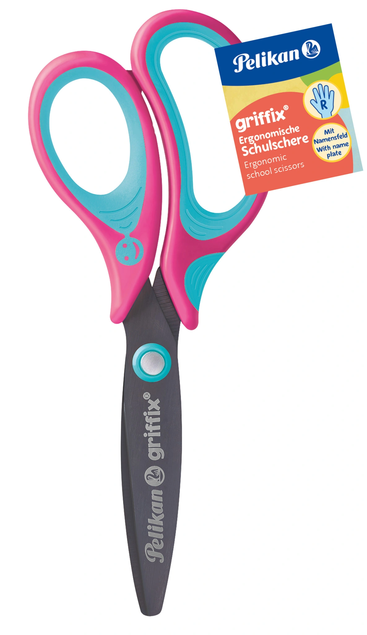 Pelikan griffix Schulschere, rund, Lovely Pink (EAN: 4012700517173)
