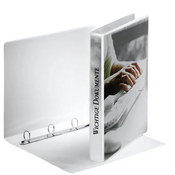 Esselte Präsentations-Ringbuch Essentials, A4, weiß, 4D-Ring (EAN: 5701216497015)