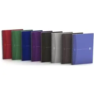 Oxford Office Spiralbuch, DIN A4, kariert, 50 Blatt, Karton (EAN: 3020120022079)