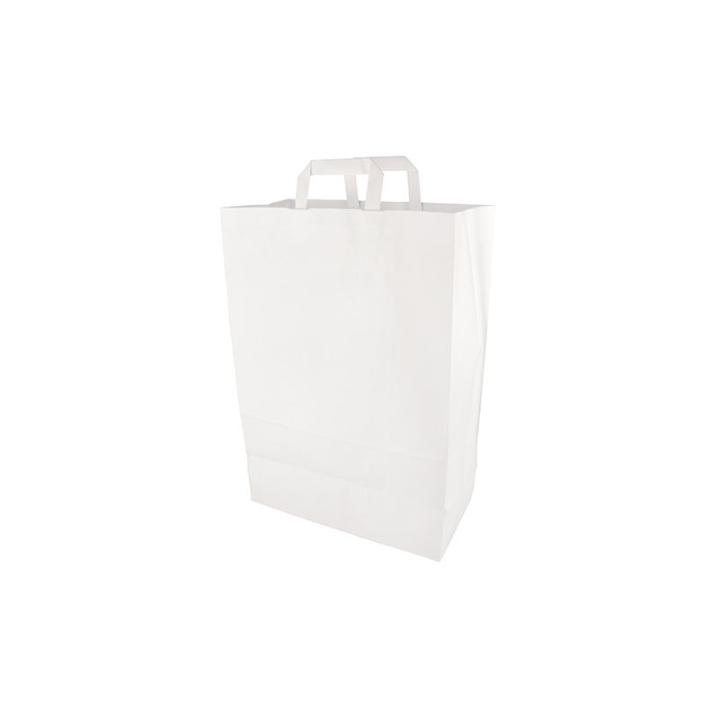 PAPSTAR Papier-Tragetasche, 320 x 170 x 440 mm, weiß (EAN: 4002911864524)