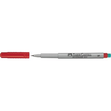 FABER-CASTELL NonPermanent-Marker MULTIMARK S, rot (EAN: 4005401524212)
