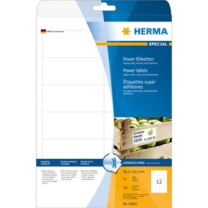 HERMA Power Etiketten SPECIAL, 97,0 x 42,3 mm, weiß (EAN: 4008705109079)