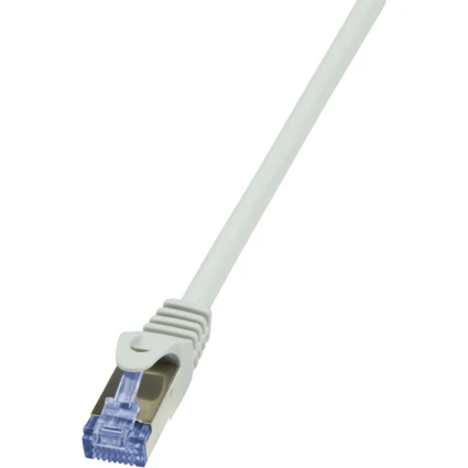 LogiLink Patchkabel PrimeLine, Kat. 6A, S/FTP, 1,5 m, grau (EAN: 4052792033182)