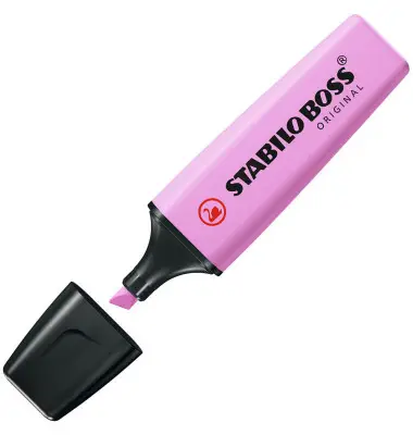 STABILO Textmarker BOSS ORIGINAL Pastel, frische fuchsie (EAN: 4006381566032)