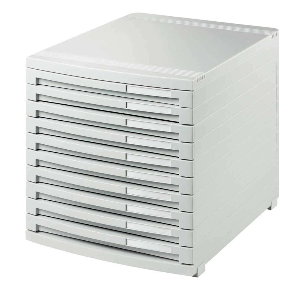 HAN Schubladenbox CONTUR, 10 Schübe, lichtgrau (EAN: 4012473151024)