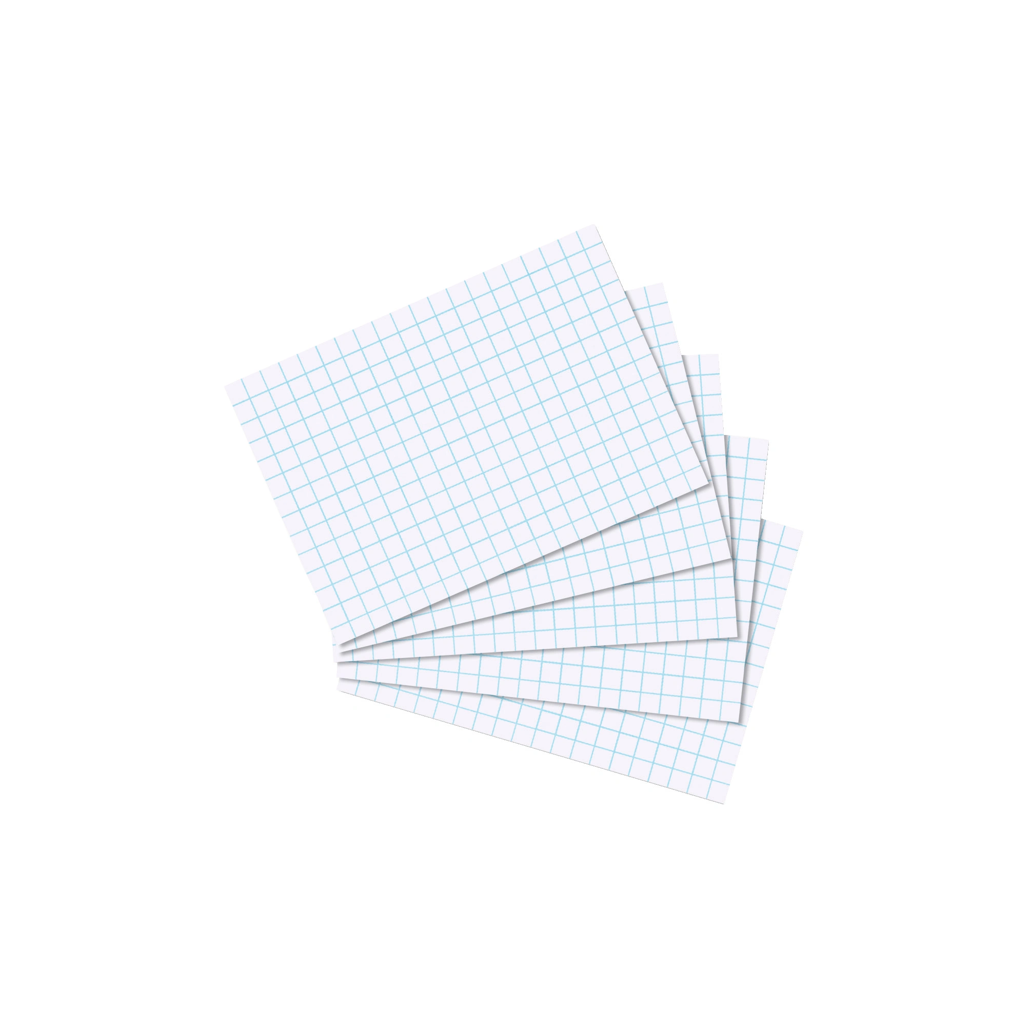 herlitz Karteikarten, DIN A8, kariert, weiß (EAN: 4008110239644)