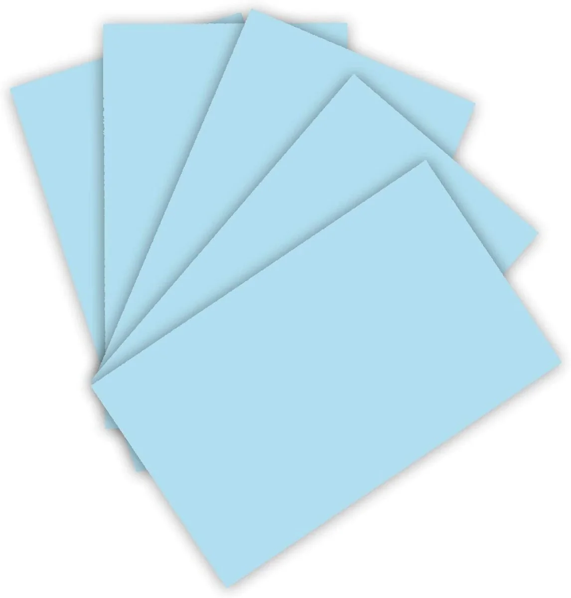 folia Fotokarton, DIN A4, 300 g/qm, eisblau (EAN: 4001868048674)