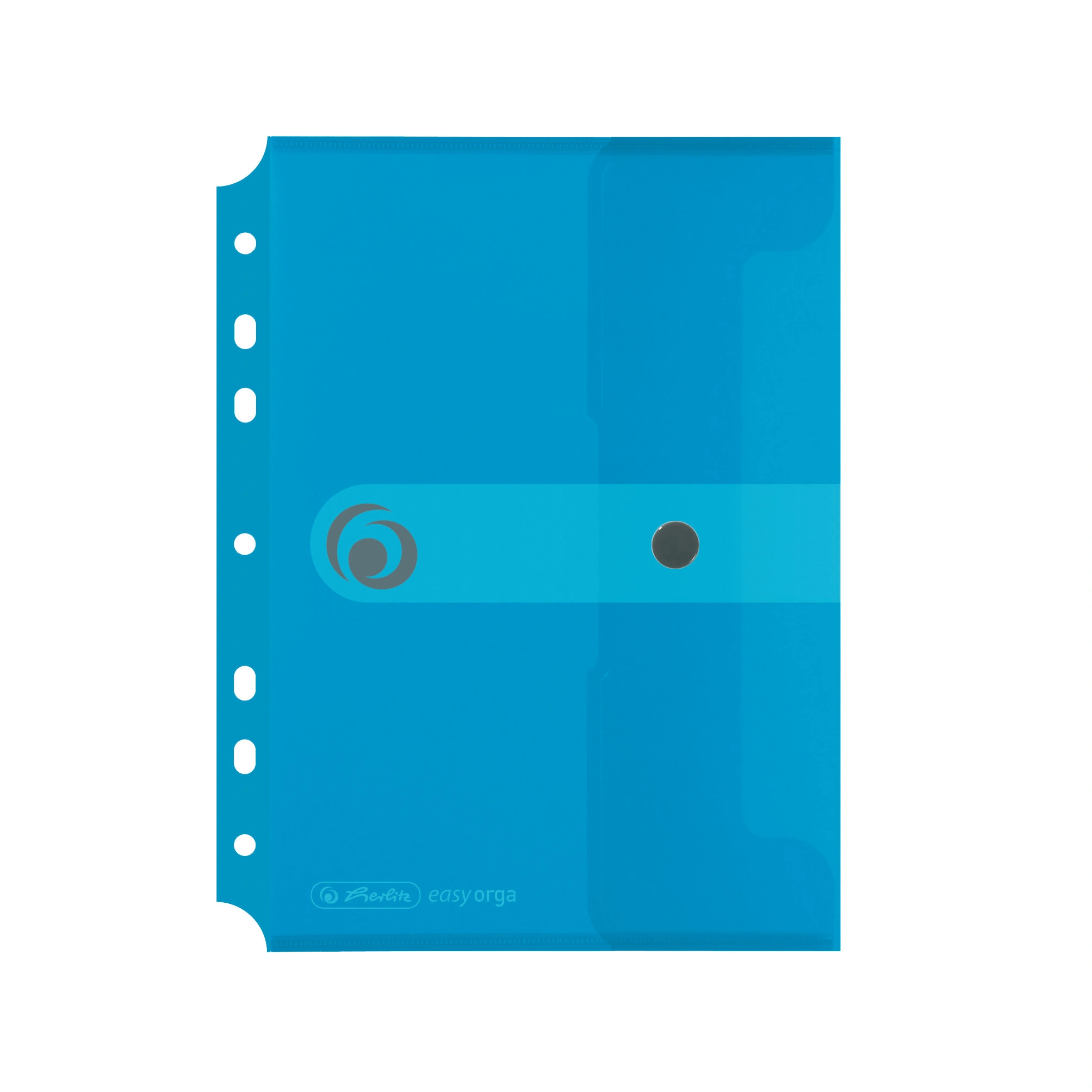 herlitz Dokumententasche easy orga to go, transparent-blau (EAN: 4008110464732)