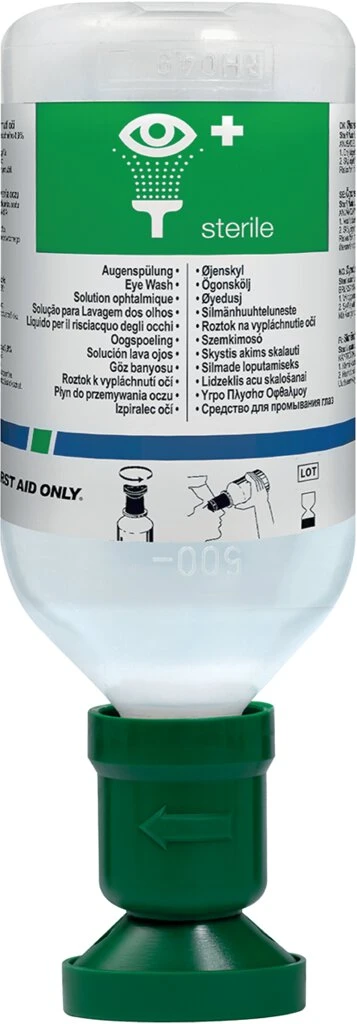 FIRST AID ONLY Augenspülung, 500 ml Flasche (EAN: 4027521513044)