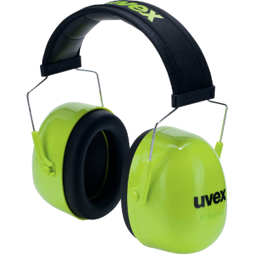 uvex Kapsel-Gehörschutz K4, neongrün (EAN: 4031101639710)