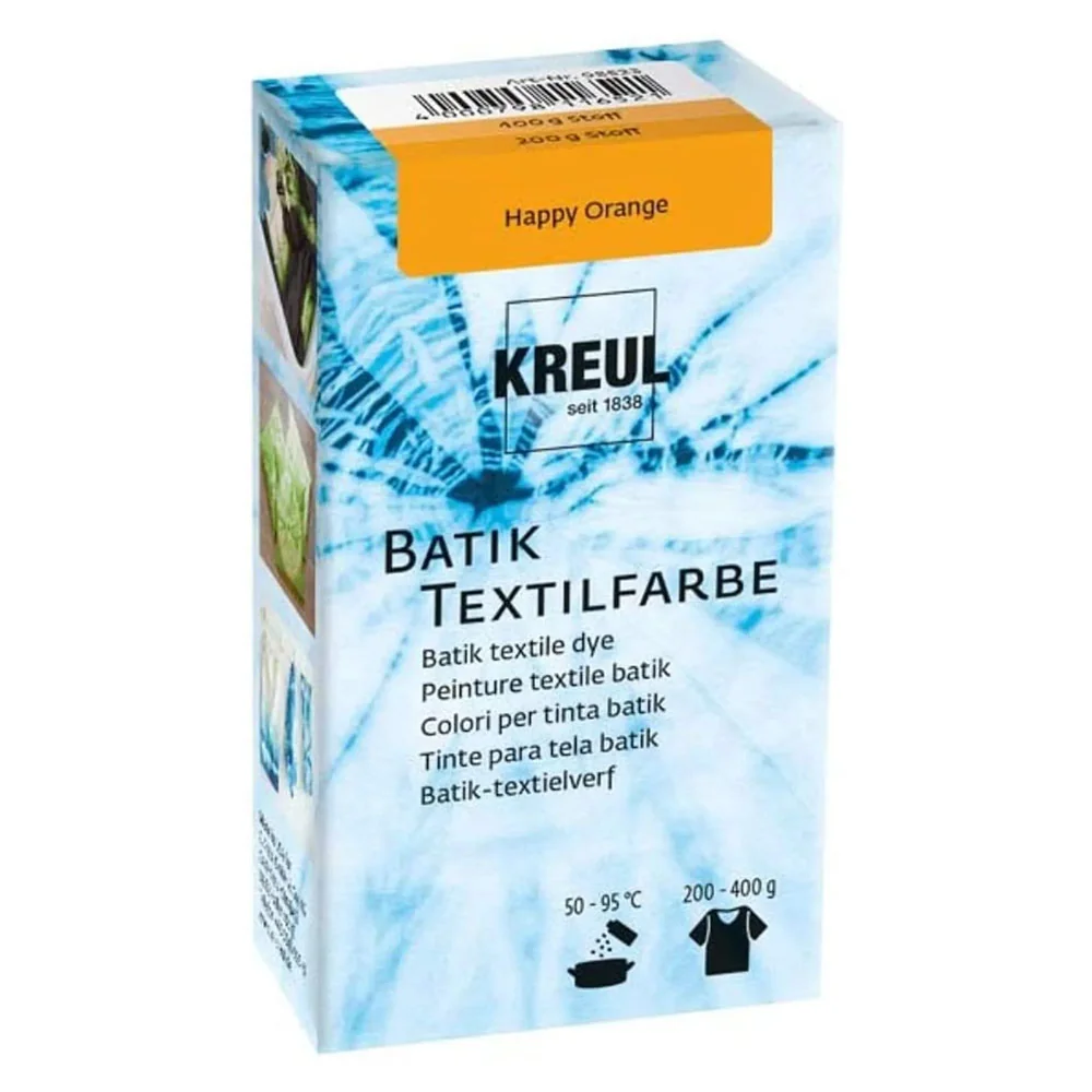 KREUL Batik-Textilfarbe, happy orange, 70 g (EAN: 4000798116521)