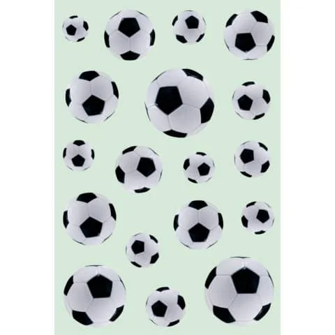 HERMA Sticker DECOR "Fußbälle" (EAN: 4008705034340)