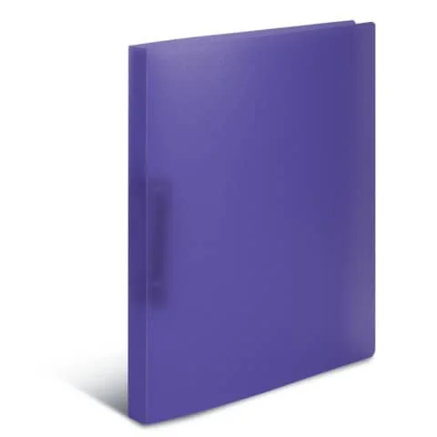 HERMA Ringbuch, DIN A4, 2-Ring-Mechanik, transluzent-violett (EAN: 4008705191838)