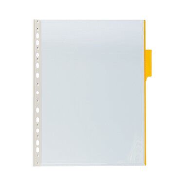 DURABLE Sichttafel FUNCTION, DIN A4, transparent, Tab: gelb (EAN: 4005546571294)
