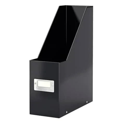 LEITZ Stehsammler Click & Store WOW A4, Hartpappe, schwarz (EAN: 4002432396863)