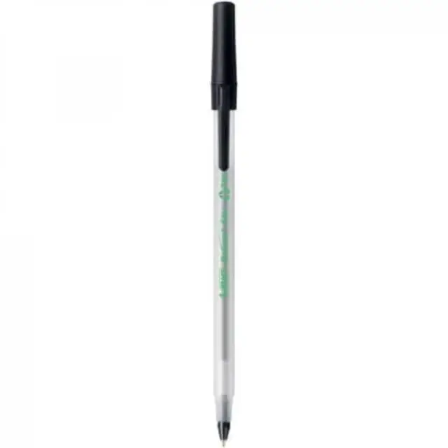 BIC Kugelschreiber ECOlutions Round Stic, schwarz (EAN: 0070330179257)