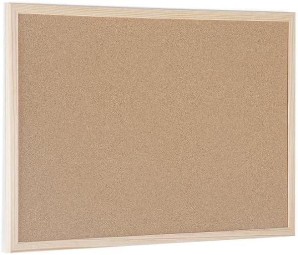 Bi-Office Korktafel mit Holzrahmen, 400 x 300 mm (EAN: 5603750110125)
