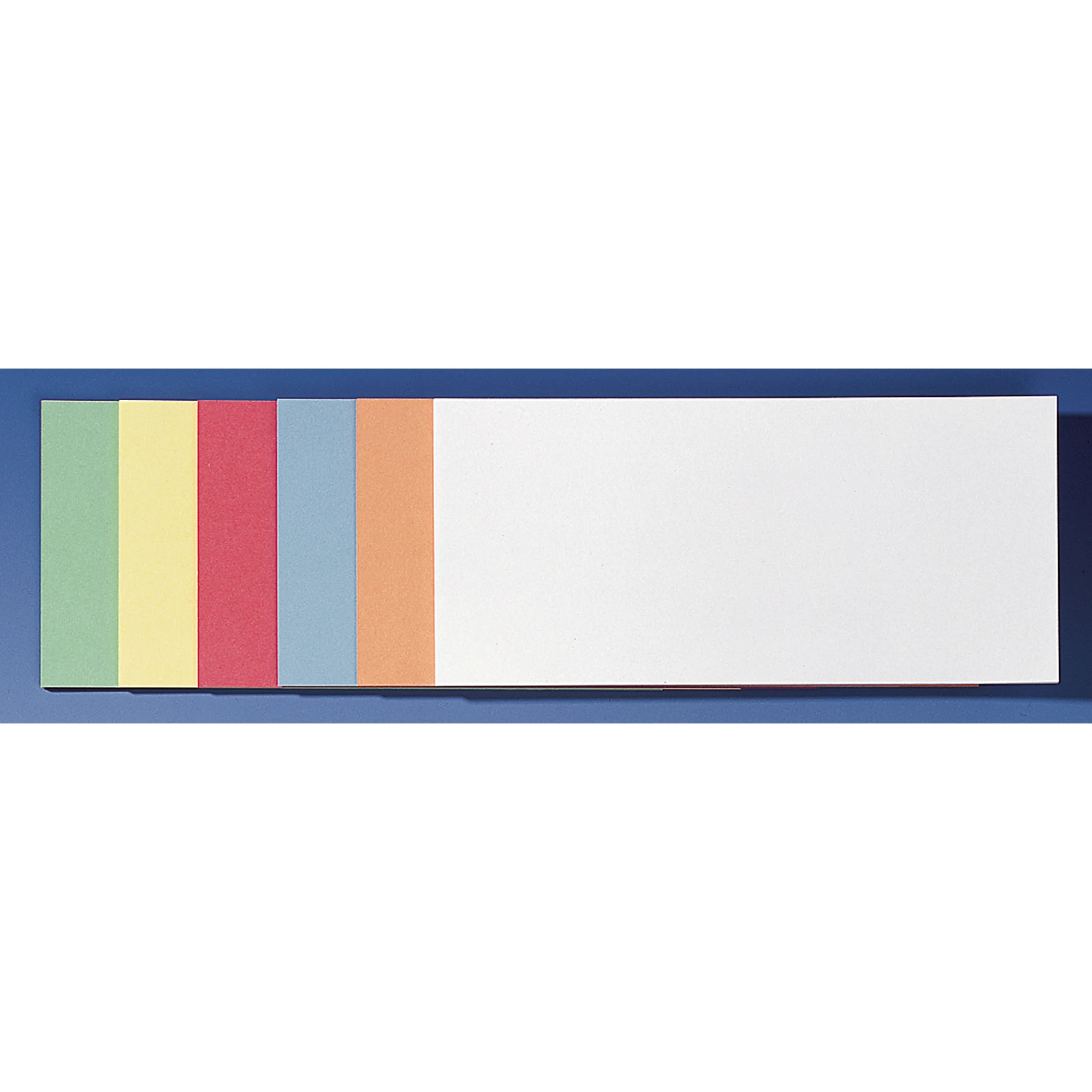 FRANKEN Moderationskarte, selbstklebend, Rechteck, 205x95 mm (EAN: 4016946189415)