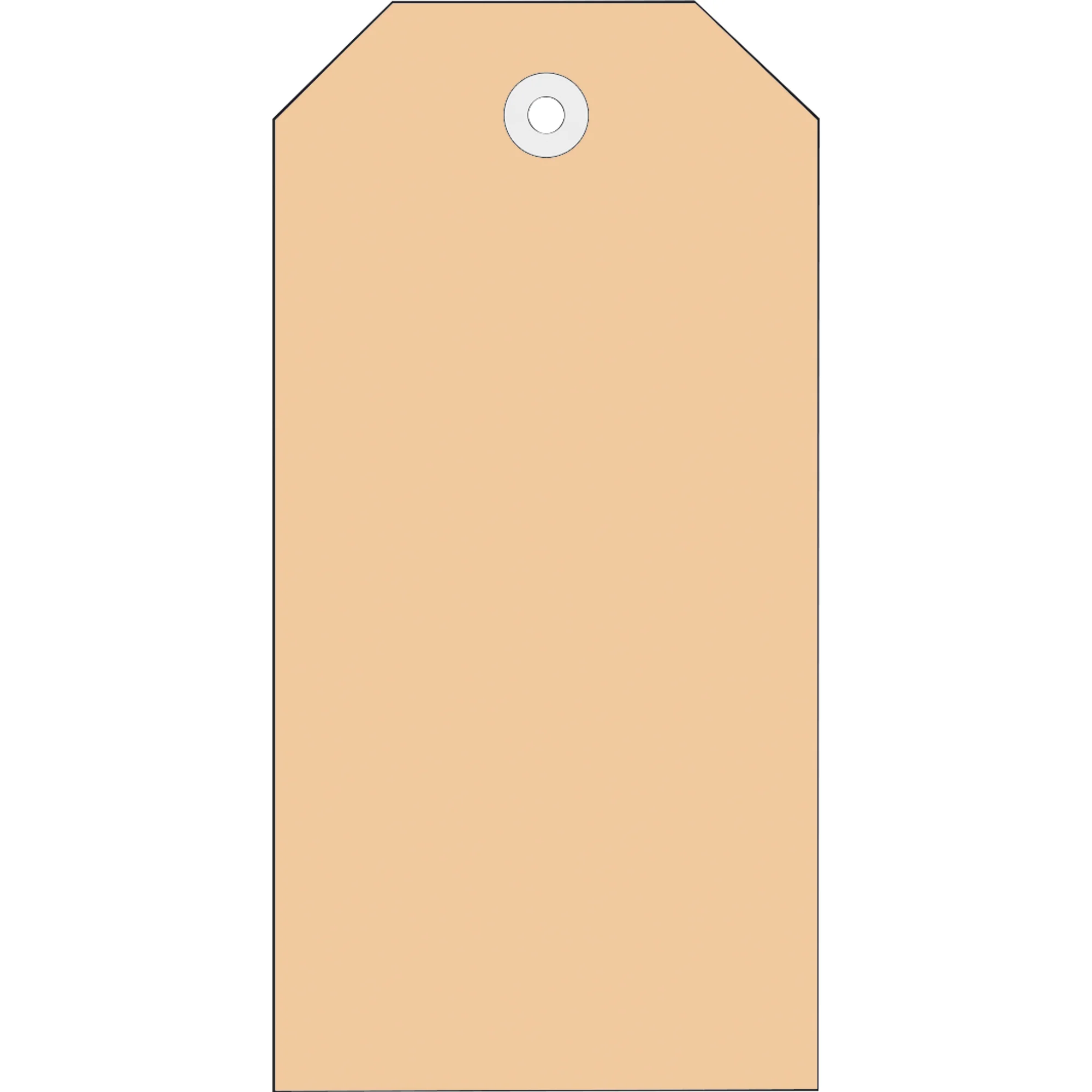 HERMA Anhängezettel, 48 x 95 mm, Colli-Anhänger, braun (EAN: 4008705060455)